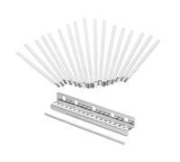 LRXIYODE 1set Key Kalimba Thumb Piano Keys Stamped Scale for Beginners and Professionals Manganese Tines for Mbira Projects and Easy Playability