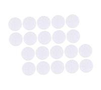 LRXIYODE 2 Packs White Cotton Filter Pads Replacement for Facial Vacuum Microdermabrasion Absorbing Hair Dirt Dander Soft Material for Beauty Device Accessories