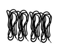 LRXIYODE 2 Pairs Heavy Duty Rope Shoelaces for Sneakers and Boots Abrasion Resistant Drawstrings Fits All and Stylish Upgrade for Sports and Daily Wear Black