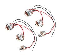 LRXIYODE 2 Sets Bass Wire Harness: Professional Bass Guitar Wiring Harness Kit Enhanced Music Expression for Various Music Scenarios Stage Performance