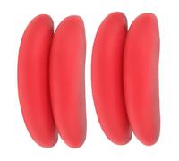 LRXIYODE 2 Sets Rubber Sausage Mouth Cosplay Props Swollen Mouth Cosplay Props with Thick Red Lips 3.54x1.18x0.98in Comfortable Fit Fits Snugly on The Face for Party Gatherings April Fool's
