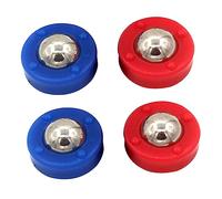 LRXIYODE 2 Sets Sliding Beads Table Soccer Game Accessories Steel Plastic Rolling Balls Compact Mini Foosball Props for Hand Eye Coordination and Family Fun