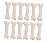 LRXIYODE 20 Pcs Mini Skeleton Bones Resin Craft Decorations for Halloween Party Props and Educational DIY Projects Realistic Small Dog Bone Models to Promote Creativity and Fine Motor