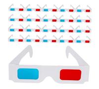LRXIYODE 200pcs Anaglyph Glasses Red Blue Cardboard Eyeglasses for Movies Home Party Festival Comfortable Fit Lightweight Paper Frame for Adults