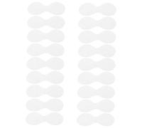 LRXIYODE 200Pcs Disposable Moisturizing Eye Pads Thin Soft Cotton Eye Mask Sheets for DIY Home Skincare Gentle Breathable for Dark Circles and Overnight Use