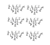 LRXIYODE 200Pcs Plastic Soldier Model Kit Military Figurine with Various Poses for Pretend Play and Imaginative Cos-play Games Enhancing Interaction and Military Knowledge Random Color