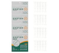 LRXIYODE 200pcs Silicone Nose Strips for Nose Wing Shaping and Bridge Contouring Reusable Self-adhesive Nasal Patches for Natural Slimming and Aesthetic Enhancement at Social Occasions