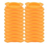 LRXIYODE 20PCS Anti-rolling Microphone Rubber Rings with Four Corner Stabilization Shockproof Handheld Mic Grip Protector for Ktv Party Wireless Mic Anti-slip Safety Bumpers