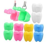 LRXIYODE 20pcs Baby Teeth Keepsake Box with Smooth Surface and Compact Design Pp Material Infant Tooth Saver Organizer for Childrens and Storage Style