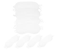 LRXIYODE 20pcs Disposable Lightweight Travel Sleeping Eye Masks Soft Breathable Polyester Silk Like Lightproof Eye Covers for Stress Relief and Relaxation for Travel Hotels and Home Use