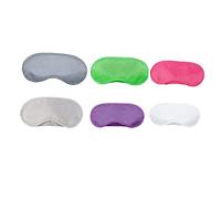 LRXIYODE 20pcs Eye Mask Lightweight Sleep Mask with Elastic Straps for Women and Men for Travel Use Washable Polyester