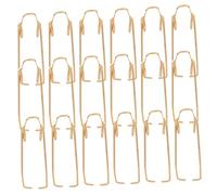 LRXIYODE 20pcs Golden 25.2mm Water Key Spit Valve Springs Trumpet Parts Metal Instrument Accessories Replacement Fitting for Brass Trumpet