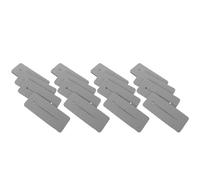 LRXIYODE 20pcs Heat-insulating Pad Salon Perm Pad for Hair Curling Cold Perm Accessories High-toughness Sheets for Hair Styling and Rod Rollers Grey