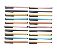 LRXIYODE 20pcs Phone Stylus Pens for Touch Screens with Resilience Pen Tip and No Writing Noise Suitable for Tablets and Smartphones Random Color