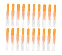 LRXIYODE 20pcs Portable Eyebrow Brush Interdental Cleaning Tools Multi Functional Mini Makeup Applicators for Oral Care Travel and Daily Use Lightweight Versatile for Makeup Lovers