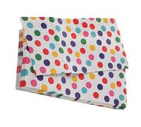 LRXIYODE 20Pcs Rainbow Dotted Birthday Favor Bags Premium Candy Goodie Bags for Parties Durable Containers for Treats Snacks