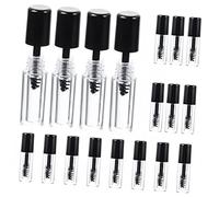 LRXIYODE 20pcs Refillable Eyelash Tubes Small Mascara Containers Durable Cosmetic Bottles for Daily Use and Makeup Artists No Leakage Design