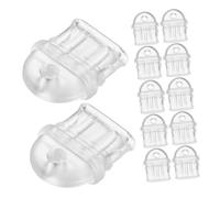 LRXIYODE 20pcs Transparent Type-c Phone Charging Port Dust Plugs Micro Grime Covers Protective Caps for Mobile Device Charging Compact Fit Barrier Against Dirt and Liquid