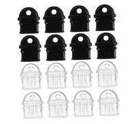 LRXIYODE 20pcs Type C Dust Plugs Mobile Phone Charging Port Protectors Easy to Insert Remove Secure Fit for USB C Ports Transparent Black Colors for All Smartphones