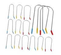 LRXIYODE 24Pcs Hot Curler Clips Replacement for Electric Hair Rollers Durable Heat Resistant Curling Clamp for Salon and Home Styling
