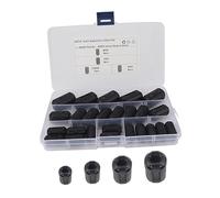 LRXIYODE 25 Pieces Removable Ferrite Clip Cable Rings Noise Filter 3.5-9mm Inner Diameter for Power and Electrical Cables Home Supplies Emi Suppression