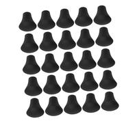 LRXIYODE 25pcs Drum Leg Protectors Rubber Feet Slip Floor Pads for Drum Kit Bass Stabilizer Shock-absorbing