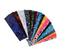 LRXIYODE 25pcs Guitar Pick Strip DIY Plastic Plectrum Strips for Folk Guitar Portable Picks for Practice Ukulele Plectrum