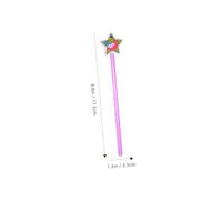 LRXIYODE 25Pcs Star Shaped Fairy Wands for Safe Material Magical Dress Up Sticks for Birthday Parties Halloween Cosplay Stage Shows Decorative Fairy