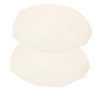LRXIYODE 2pcs 30cm Goatskin Drum Head Replacement for African Djembe and Hand Drums Leather Percussion Surfaces for Traditional Accessories and Music Performance