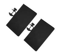 LRXIYODE 2pcs Adjustable Mic Stand Tray Clamp with Stable Phone Holder for Live Streaming and Karaoke Portable Lightweight Microphone Music Stand Shelf for Use