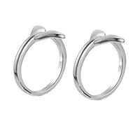 LRXIYODE 2pcs Adjustable Open Mermaid Fish Tail Rings for Women Octopus Shape Jewelry Adorable Statement Accessory for Daily Wear Parties and Gifts