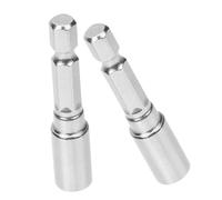 LRXIYODE 2pcs Alloy Drum Key Drill Bits for Electric Screwdrivers Efficient Drum Tuning Tool for Precise Drumhead Percussion Instrument Accessories