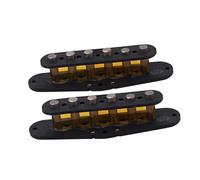 LRXIYODE 2pcs Alnico Electric Guitar Single Coil Pickup Bobbin Cover Accessory Plastic Humbucker Slug Bobbin Suitable for Guitar Pickup Replacement