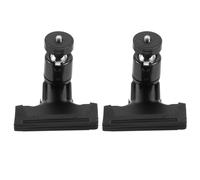 LRXIYODE 2pcs Aluminum Alloy Desk Clamp Mount for Camera and Ring Light, Metal Table Clip Holder Compatible with Webcam and Smartphone, Desktop Security Camera Accessory for Office and Home