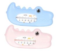 LRXIYODE 2pcs Animal Shaped Water Thermometers Cute Floating Bath Temperature Measuring Tool for Safe and Fun Bathing Colors for Monitoring Water Temperature