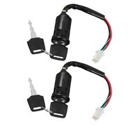 LRXIYODE 2pcs Atv Ignition Key Switch Replacement for Chinese Quad Motorcycle Ignition Switch Compatible with Atv Parts Easy DIY Installation Reliable Quick Start