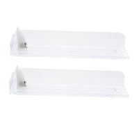 LRXIYODE 2pcs Auto Push Cigarette Display Holders Transparent Showcase for Supermarket Convenience Store Integrated Cigarette Propeller Single Side Push