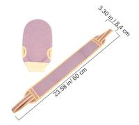 LRXIYODE 2pcs Back Scrub Set Household Grain Scrubbing Towel Exfoliating Bath Glove Set for Body Cleansing for Bath Use