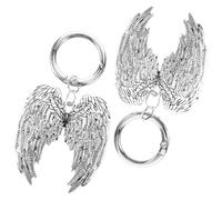 LRXIYODE 2pcs Detachable Angel Wing Boot Charms Robust Shoe Accessories Removable Design for Stylish Footwear Decoration Suitable for Everyday Wear and Special Occasions