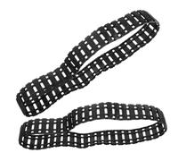 LRXIYODE 2pcs DIY Tank Tracks for Remote Control Crawler Toy Car Replacement Plastic Track for Model Tanks Versatile Parts for DIY Robot Projects