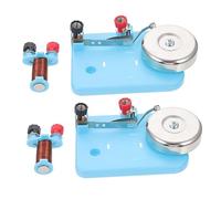 LRXIYODE 2pcs Experimental Electric Bell Kit for Physics Teaching Lightweight Electromagnet Demonstration Tools for School Science Projects and Electricity Learning
