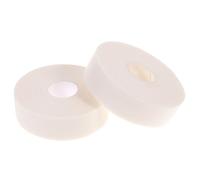 LRXIYODE 2pcs Eyelash Grafting Tape Soft Elastic Isolation Patches for Eyelash Extensions Breathable Skin-safe Adhesive Tape for Isolation of Upper and Lower Lashes White