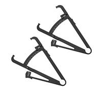 LRXIYODE 2pcs Handheld Skinfold Caliper Measurement Device for Accurate Assessment Ruler for Men Women and Boys and Girls for Fitness Tracking and Health Monitoring