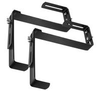 LRXIYODE 2pcs Iron Hanging Planter Holder, Flower Pot Hook Brackets for Balcony and Fence Posts, Easy Disassembly, Quick Replacement, Outdoor Garden Decor