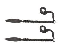 LRXIYODE 2pcs Long Braided Ponytail Extension Wig with Hair Tie Wrap Around High Temperature Hair Extensions for Women and Comfortable Soft and Smooth Braided Style