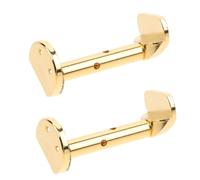 LRXIYODE 2Pcs Metal Violin Chin Rest Screws Replacement for Acoustic Violin Accessories Metal Fitting Screws Easy Install Compatible