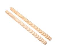 LRXIYODE 2pcs Natural Hardwood Wood Claves for Lightweight Educational Rhythm Sticks with Rounded Ends Safe Musical Instruments for Group Activities and Latin Percussion Practice