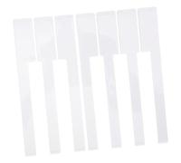 LRXIYODE 2pcs Piano Keytops Replacement White tool for Piano Key Caps Practical Instrument Supplies for Worn Missing Keys Compact and Comfortable Touch