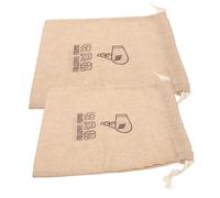 LRXIYODE 2pcs Portable Hair Dryer Storage Bags Cloth Organizer Multi-use Drawstring Pouch for Travel Makeup and Household Items