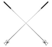 LRXIYODE 2Pcs Portable Manual Back Scratcher Stainless Steel Itch Relief Tool for Adults Pregnant Women Handheld Body Scratching and Massaging Device